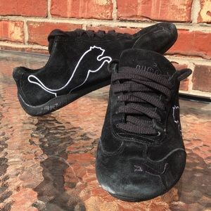 Puma black sneakers